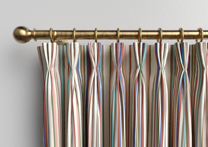 The British Stripe Co. Elizabeth, Bristol No.1 - Made to Measure Curtains - Image 11